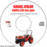L3130 - Manuel Atelier CDROM KUBOTA Anglais