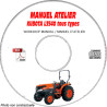L3540 - Manuel Atelier CDROM KUBOTA Anglais