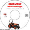 L4240 - Manuel Atelier CDROM KUBOTA Anglais