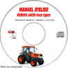 L4630 - Manuel Atelier CDROM KUBOTA Anglais