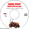 L4760 - Manuel Atelier CDROM KUBOTA Anglais
