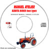 M4900 - Manuel Atelier CDROM KUBOTA Anglais