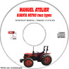 M5700 - Manuel Atelier CDROM KUBOTA Anglais
