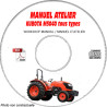 M5040 - Manuel Atelier CDROM KUBOTA Anglais