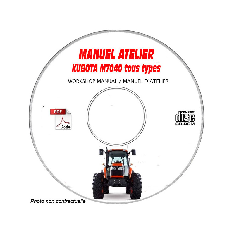 copy of ZD 21 - Manuel Atelier CDROM KUBOTA FR