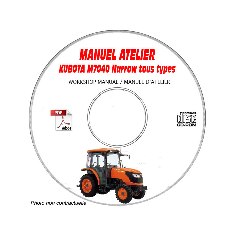 copy of ZD 21 - Manuel Atelier CDROM KUBOTA FR