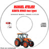 M9960 - Manuel Atelier CDROM KUBOTA Anglais