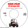 RTV 900 04- - Manuel Atelier CDROM KUBOTA Anglais