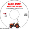 STV-36 - Manuel Atelier CDROM KUBOTA Anglais