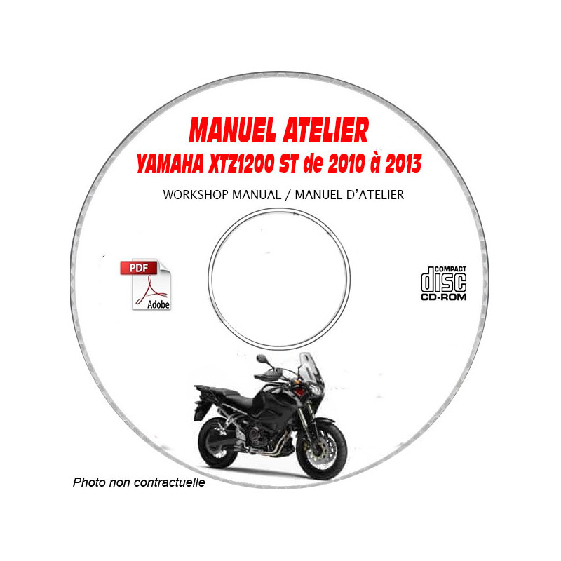 XTZ 1200 10-13 - Manuel Atelier CDROM YAMAHA FR