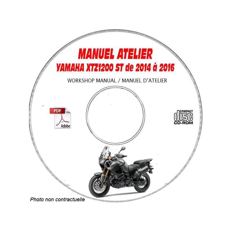 XTZ 1200 14-16  - Manuel Atelier CDROM YAMAHA FR