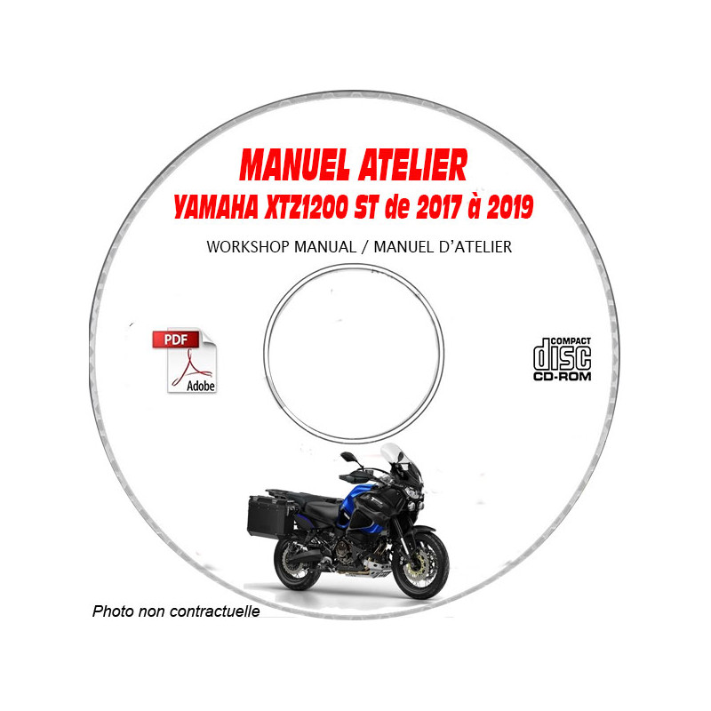 XTZ 1200 17-19  - Manuel Atelier CDROM YAMAHA FR