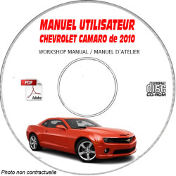 Camaro 10 - Manuel Utilisateur CDROM CHEVROLET FR
