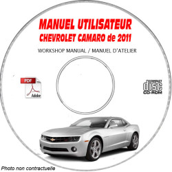 Camaro 11 - Manuel Utilisateur CDROM CHEVROLET FR