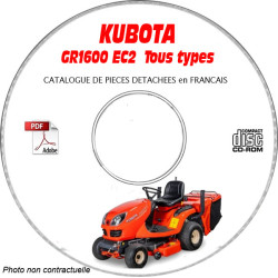 GR1600 EC2  - Catalogue Pieces CDROM KUBOTA FR