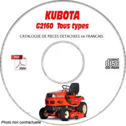 G2160  - Catalogue Pieces CDROM KUBOTA FR