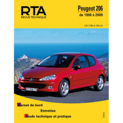 206 2.0i 98-09 - Revue Technique Peugeot