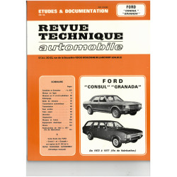 Consul Granada 72-77 - Revue Technique Ford