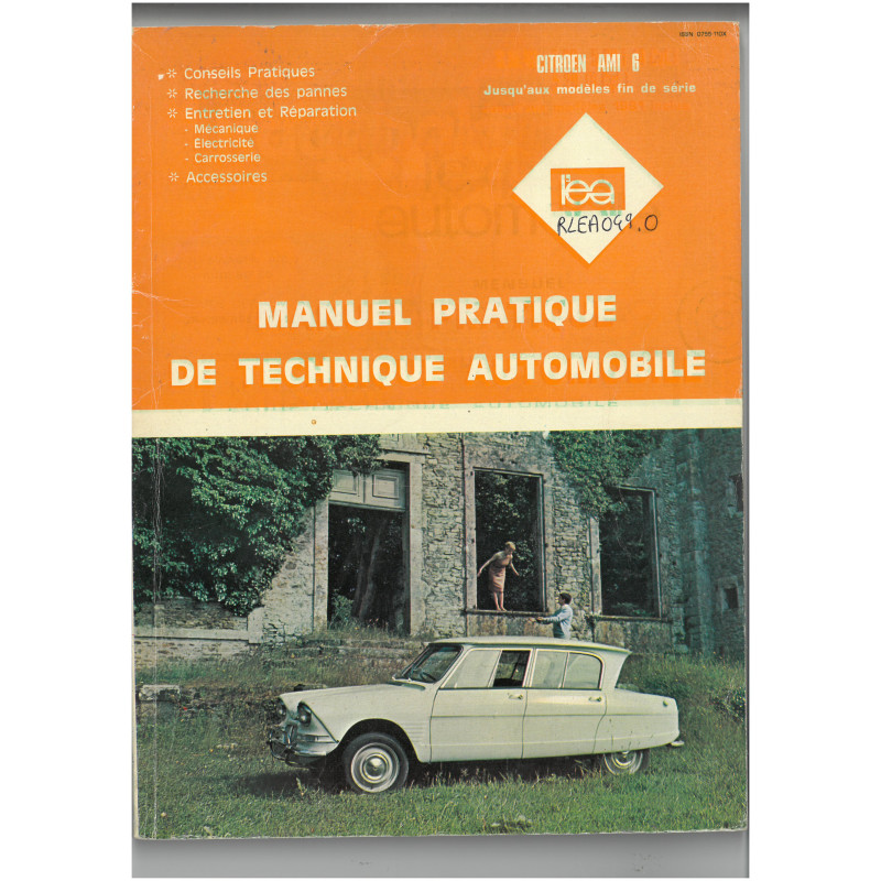 AMI 6 Revue Technique Citroen
