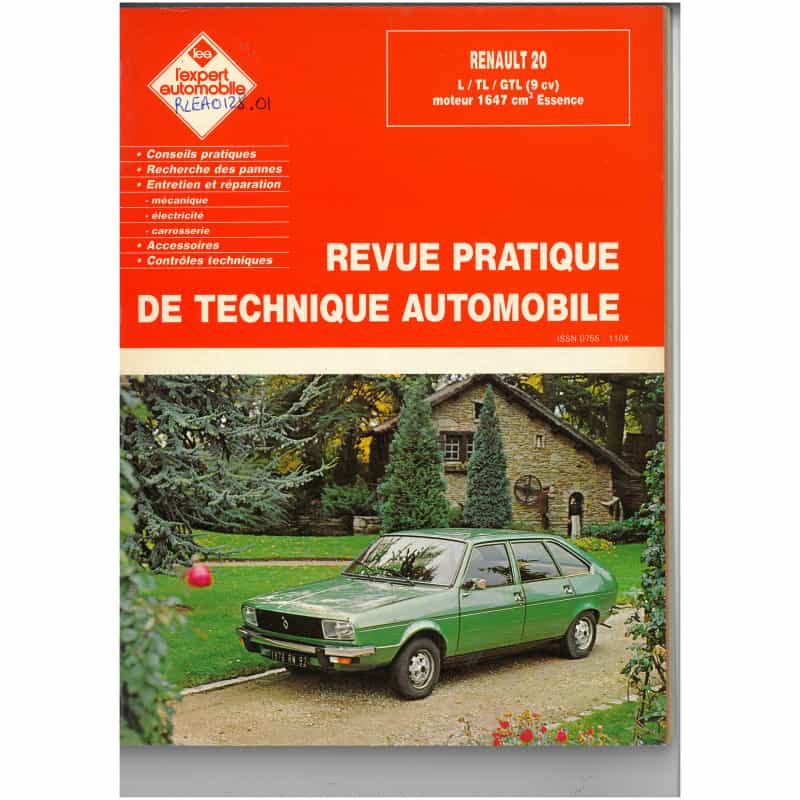 copy of R20 Revue Technique RENAULT