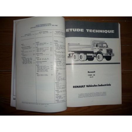 C260-26 6x4 Revue Technique PL Renault