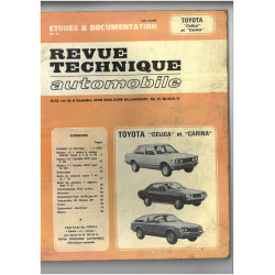 Celica Carina - Revue Technique Toyota
