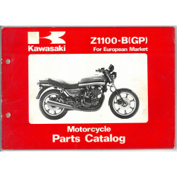 Z1100-B - Catalogue Pieces Kawasaki Anglais