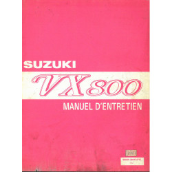 VX800 - Manuel Entretien...