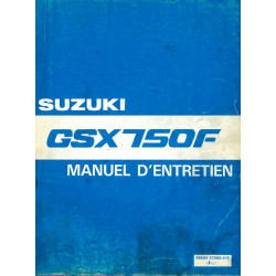 GSX750-F - Manuel Entretien Suzuki