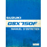 GSX750-F - Manuel Entretien Suzuki