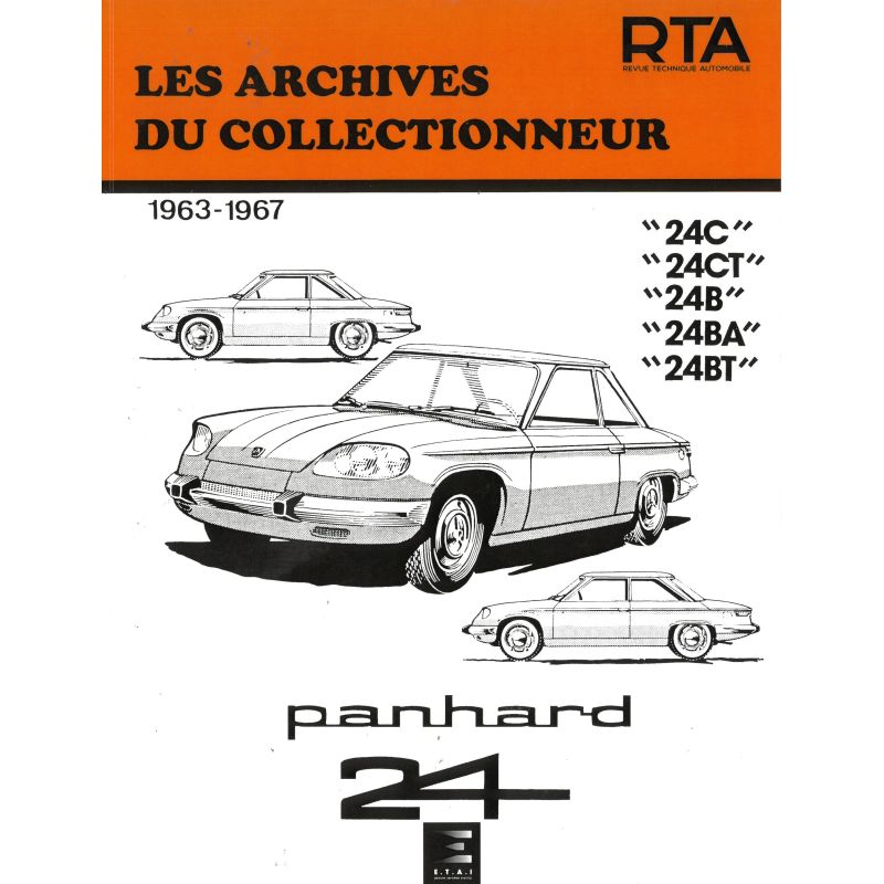 Panhard 24 63-67 Revue Technique Panhard Les Archives Du Collectionneur n17