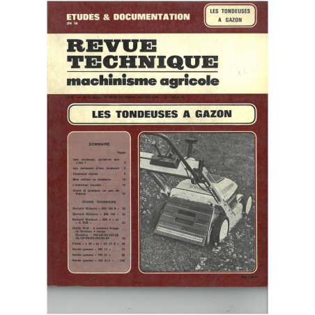 Revue Technique Tracteur Tondeuse Mtdnull