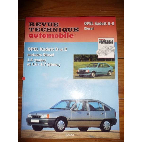 Kadett D E Revue Technique Opel