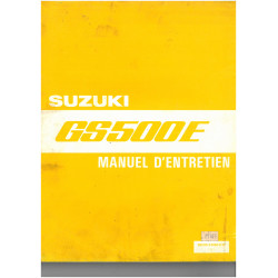 GS500E - Manuel Entretien Suzuki