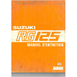 RG 125 - Manuel Entretien Suzuki