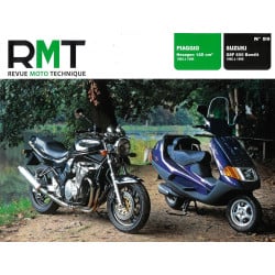 Hexagon 125 Bandit 600 Revue Technique moto Piaggio Suzuki