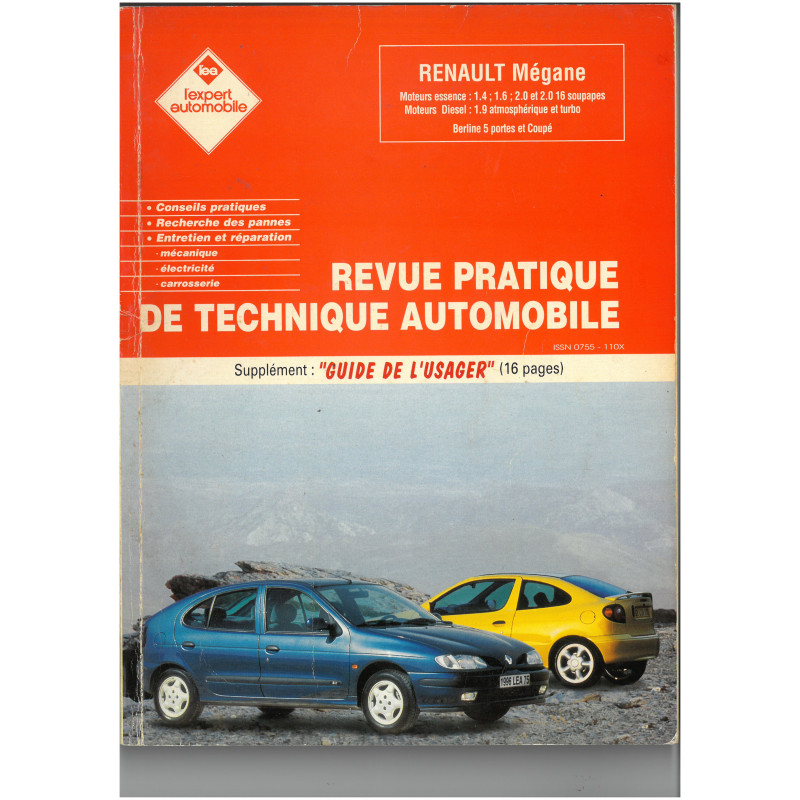 copy of Megane Scenic 99-03 Revue Technique Renault