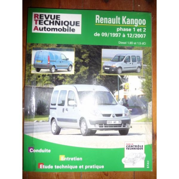 Kangoo I II 97-07 Revue Technique Renault