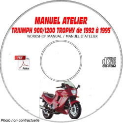 TROPHY 900 - 1200 - Manuel Atelier CDROM TRIUMPH FR