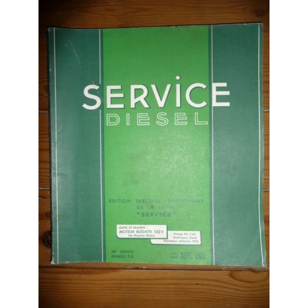 Moteur 102V Revue Technique Bugatti Hispano Suisa