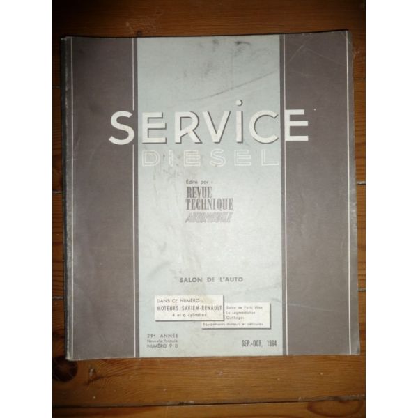 Moteurs 4 6 cyl Revue Technique PL Man Saviem Renault