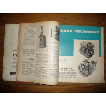 F/AL 514 et 614 Revue Technique Agricole Deutz
