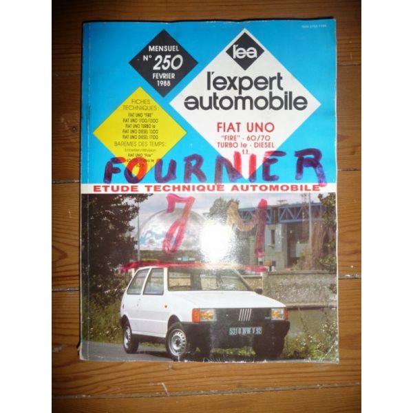 UNO Revue Technique Fiat