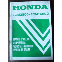 ECM2800-ECMT6500 - Manuel Atelier HONDA