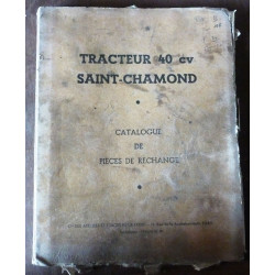 Tracteur 40cv - Catalogue de Pièces ST-CHAMOND