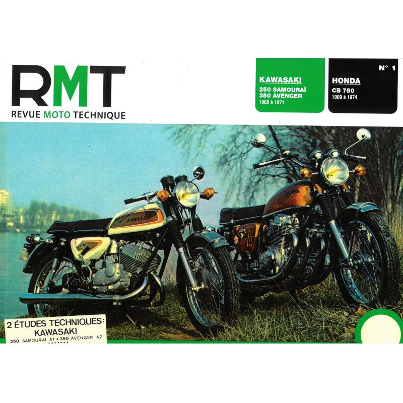 Samourai Avenger CB750 Revue Technique moto Honda Kawasaki