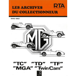 MGA TC TD TF TWINCAM 46-62 Revue Technique Les Archives Du Collectionneur Austin Mga