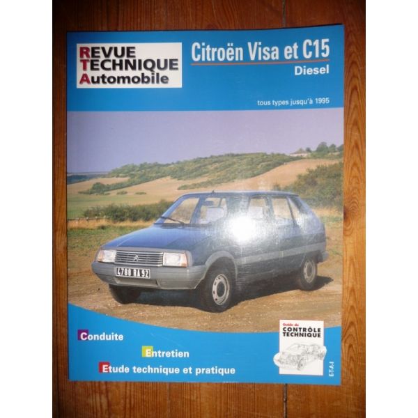 Visa C15 Revue Technique Citroen
