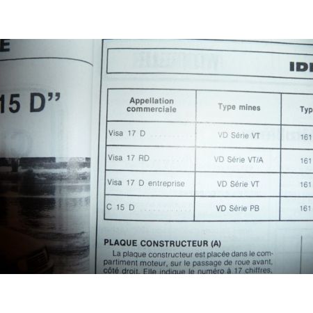 Visa C15 Revue Technique Citroen
