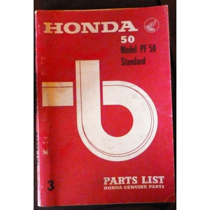 copy of CB250-350 K4 Catalogue Pieces HONDA Anglais